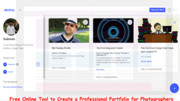 Online Tool to Create a Professional Portfolio for Photographers