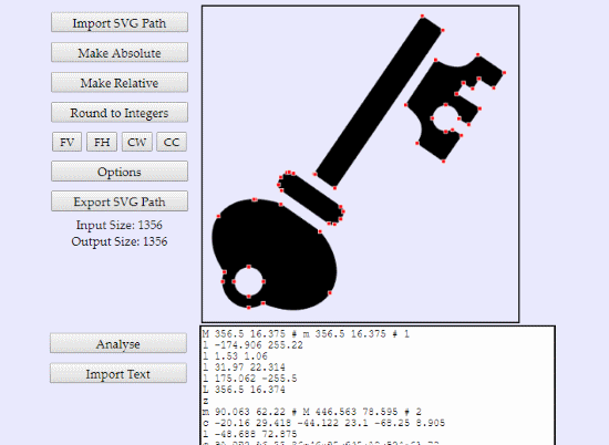 online SVG Path Editor