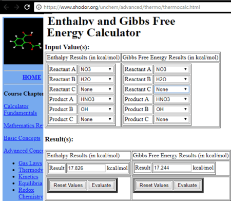 water enthalpy calculator