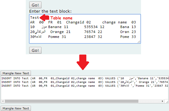 Perceptus Solutions free Excel to SQL converter