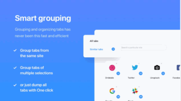 group tabs of same website in chrome