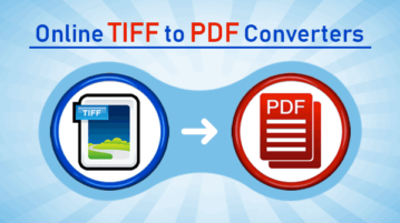 online tiff to pdf converters