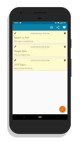 note taking Android app with OCR