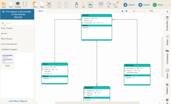 free online data structure diagram maker