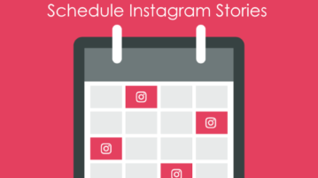 schedule instagram stories