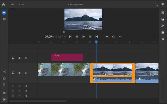 Adobe Premiere Rush CC on Windows 10