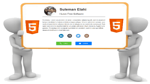 Free HTML Business Card Generator Websites