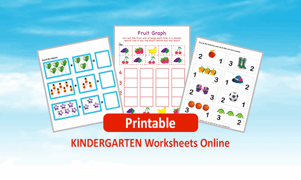 10 free printable kindergarten worksheets online