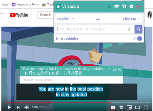 Subtitle перевод. Translate Subtitles Chrome Extension. Smart Subtitles.