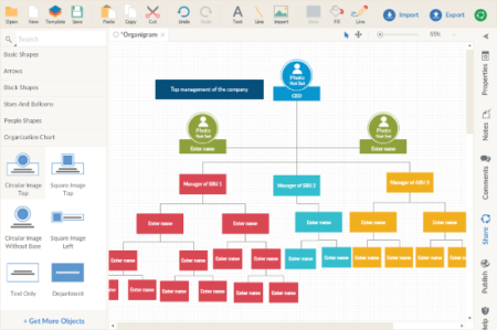 Make Organogram Online With These Free Websites