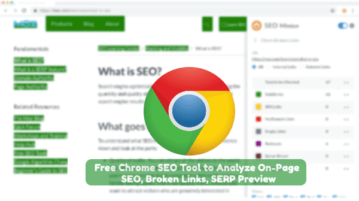 Free Chrome SEO Tool to analyze on-page SEO, Simulate Multi Location SERP