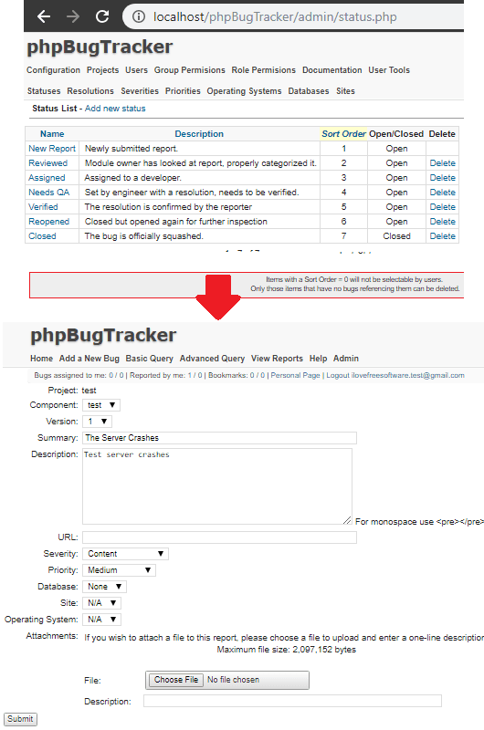 PhpBugTracker