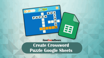 Create Crossword Puzzle Google Sheets