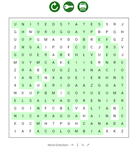 Word Search Game With Google Drive