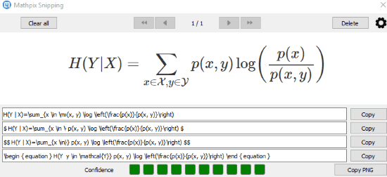 copy output