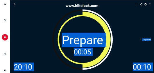 Hiit stopwatch online online