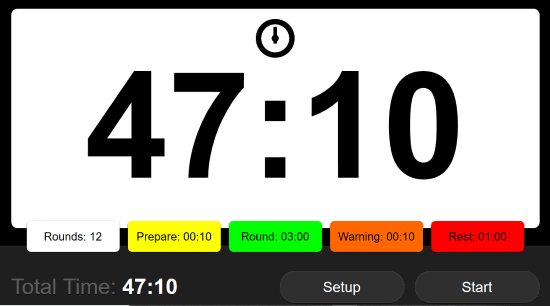 Free online 2025 interval timer