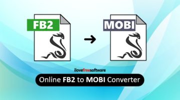 Online FB2 to MOBI converter