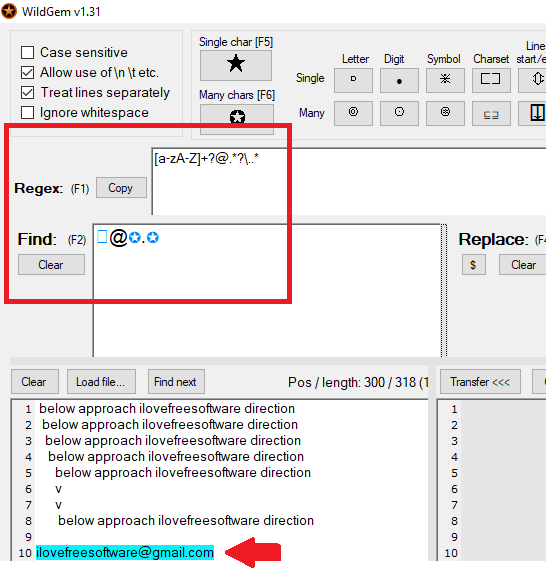 WildGem search query builder