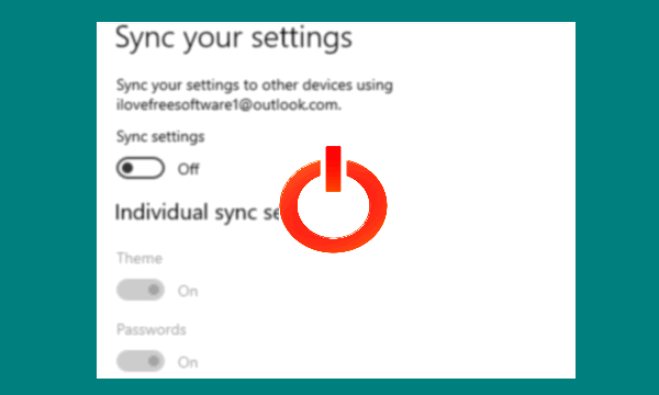 Syncing Microsoft account settings in Windows 10