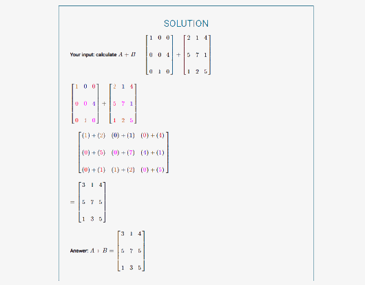 Inverse matrix calculator on sale with steps