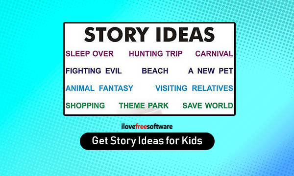 Get Story Ideas for Kids these Maker