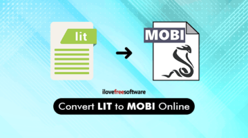 Online LIT to MOBI Converter