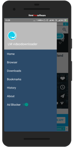 access menu