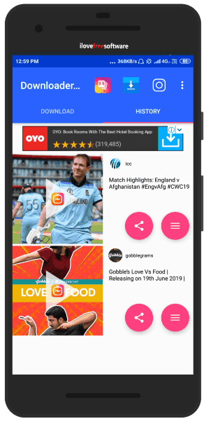 Download IGTV videos