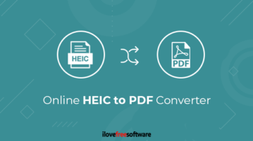 Online HEIC to PDF converter