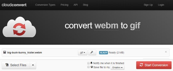 webm to gif free converter