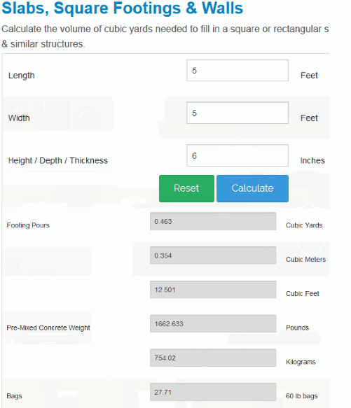 calculators.org website