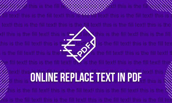 How To Replace Text In Pdf Free