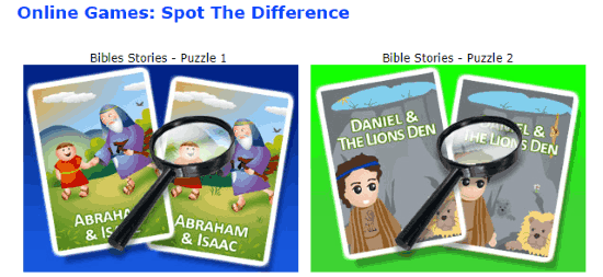 play bible games online