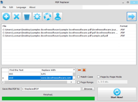 Batch Text Replacer 2.15 instal