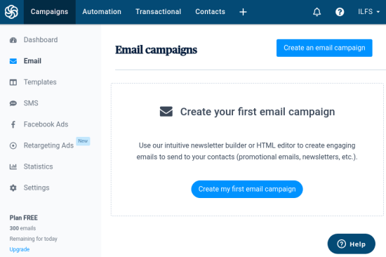 SendinBlue Mailchimp alternative