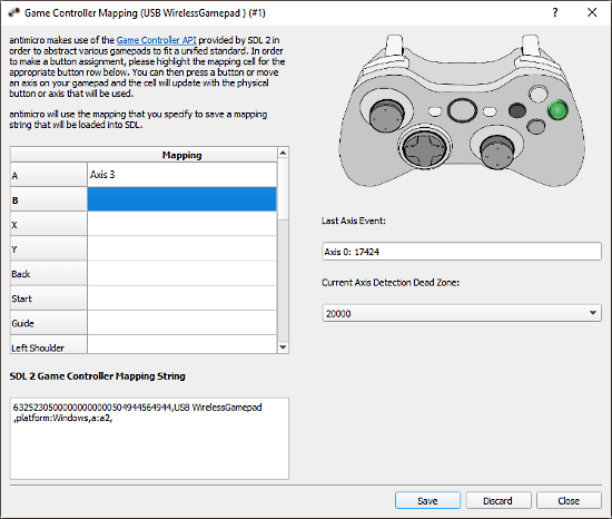 Antimicro Keyboard Controller Mapping 04 Game Controller Mapping 