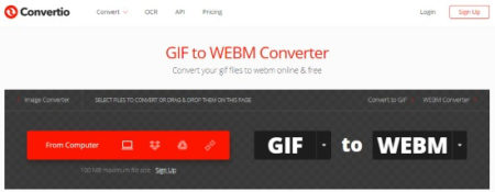 webm convert to gif