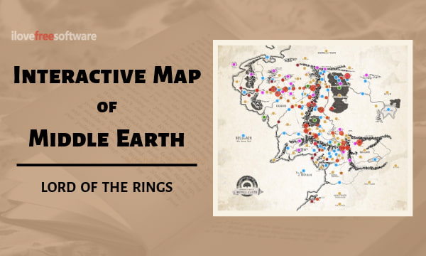 Middle-earth: Complete Map With All Locations And Heroes With