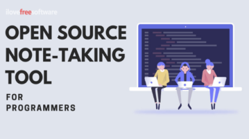 Open Source Note-taking Alternative to Evernote for Programmers