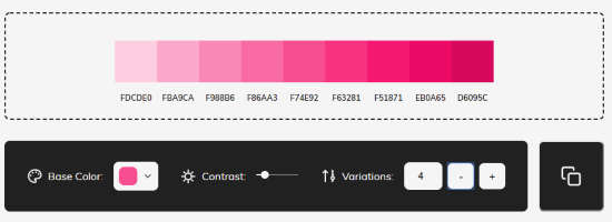 change contrast and copy paste to Figma