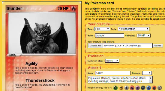 Pokémon Card Maker  Pokemon cards, Card maker, Pokemon