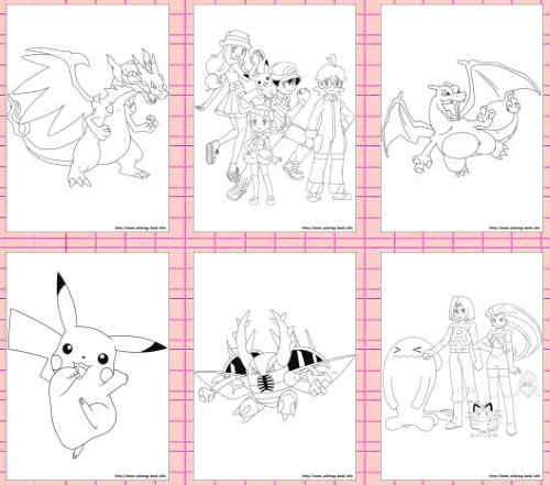 Pokemon Coloring Pages - 31+ Printable JPG, PDF Format Download