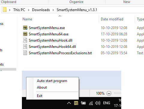 free downloads SmartSystemMenu 2.24.0