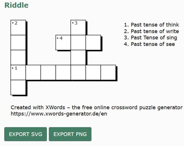 free online crossword puzzle maker free
