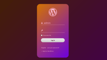 WordPress login page customizer to customize login page free