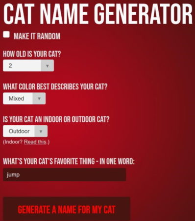 funny nickname generator