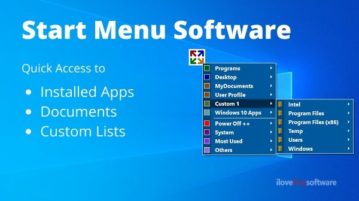 Windows 10 Start Menu Software to Access Apps, Documents Anywhere on Screen