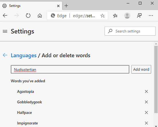 How to Enable Spell Checker in Microsoft Edge Chromium 3