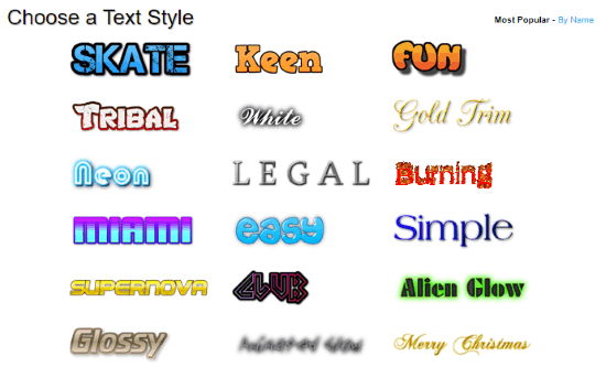 Create Text Logo Online Free: 10 Online Text Logo Maker